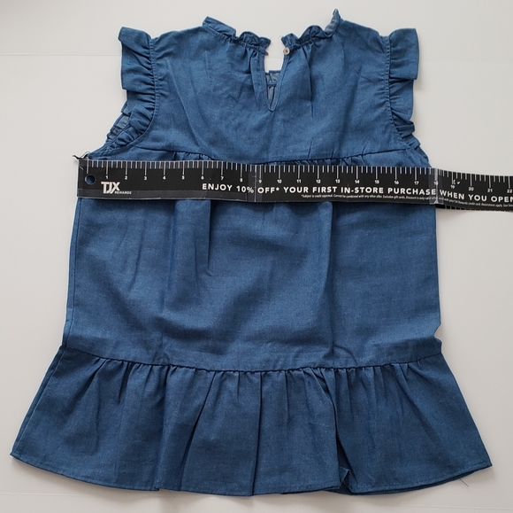 FYVE Smocked Peplum Tank - Picture 7 of 7